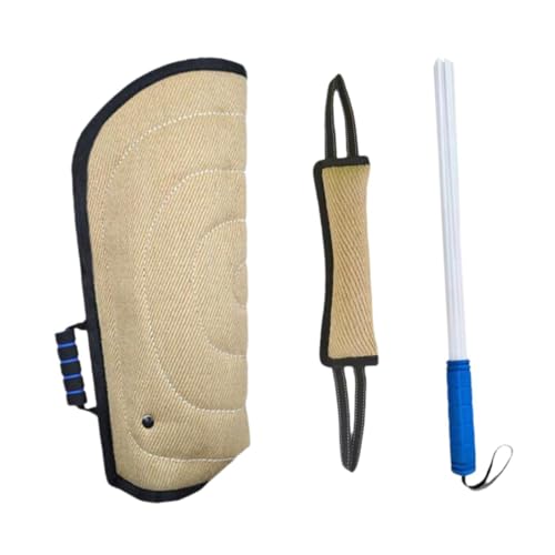 F Fityle 3 Stück beißarm-Hundebiss-Trainingsset Trainingsausrüstung Kauspielzeug Hundebeißkissen Zerrspielzeug zum Spielen Zerren von, Schwarz F Fityle 3 Stück beißarm-Hundebiss-Trainingsset Trainingsausrüstung Kauspielzeug Hundebeißkissen Zerrspielzeug zum Spielen Zerren von, Schwarz von F Fityle