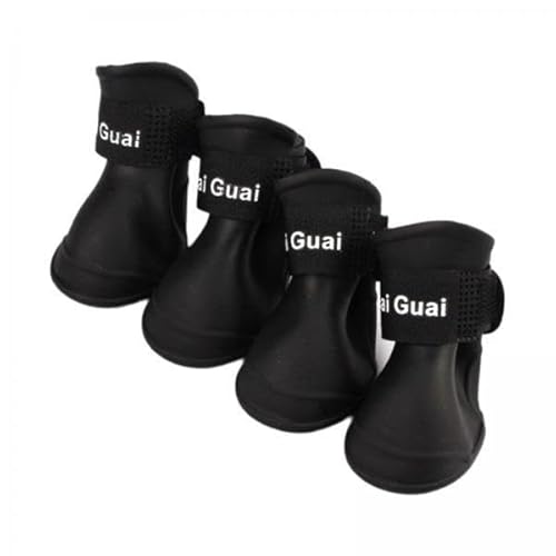 F Fityle 3X 4 X Hundestiefel, wasserdichte Haustierschuhe, Süße, Bequeme Schutzstiefel für Hunde, Hundepfoten Abdeckung für Spaziergänge auf Heißen Gehwegen Un F Fityle 3X 4 X Hundestiefel, wasserdichte Haustierschuhe, Süße, Bequeme Schutzstiefel für Hunde, Hundepfoten Abdeckung für Spaziergänge auf Heißen Gehwegen Un von F Fityle