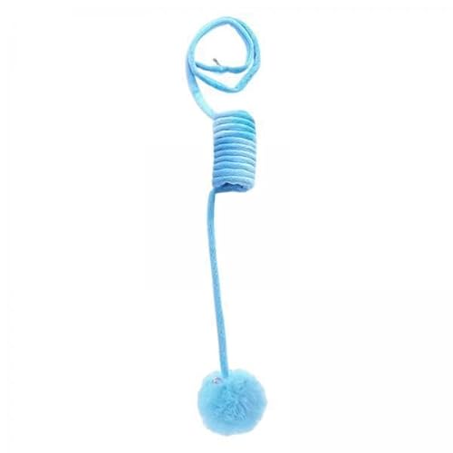 F Fityle 3X Hängendes Katzenspielzeug, Interaktives Spielzeug, Ball, Lustige Teaser Übung, Einziehbares Seil, Fuzzy Bälle, Elastisches Spiel, Bläulich F Fityle 3X Hängendes Katzenspielzeug, Interaktives Spielzeug, Ball, Lustige Teaser Übung, Einziehbares Seil, Fuzzy Bälle, Elastisches Spiel, Bläulich von F Fityle