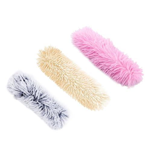F Fityle 3X Katzenspielzeug mit Katzenminze, Katzenkissen, Spielzeug, weich und leicht für Hauskatzen, gefülltes Katzenspielzeug, für, rosa gelb grau F Fityle 3X Katzenspielzeug mit Katzenminze, Katzenkissen, Spielzeug, weich und leicht für Hauskatzen, gefülltes Katzenspielzeug, für, rosa gelb grau von F Fityle