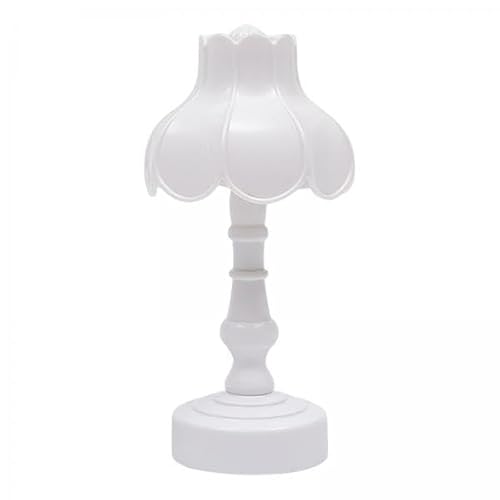 F Fityle 3X Kleine Nachtlichtlampe, Nachttischlampe, Kinderlampe, Mini Tischlampe mit Schirm, Kleine Kabellose Schreibtischlampe für Mädchen Im Kinderzimmer von F Fityle