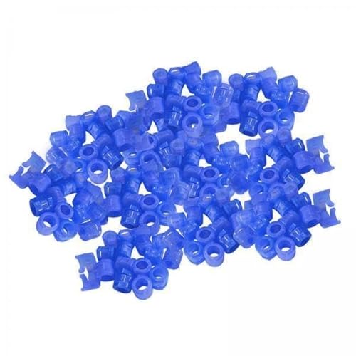 F Fityle 4X 100 8 Mm Fußbänder Taubenbeinringe Wettbewerb Nummerierte Tags Identifizierungswerkzeug für Wachteln, Blau F Fityle 4X 100 8 Mm Fußbänder Taubenbeinringe Wettbewerb Nummerierte Tags Identifizierungswerkzeug für Wachteln, Blau von F Fityle