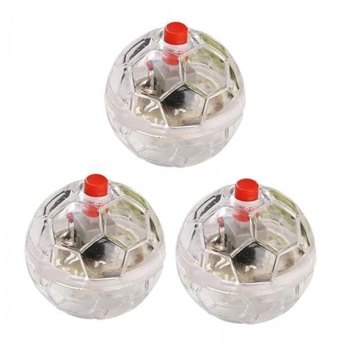 F Fityle 4X Leuchtender Haustierball, LED Leuchtender Haustierball, Aktivitätsversorgung, Blinkender LED Trainingsball, Aktivierter Leuchtender Haustierball Fü von F Fityle