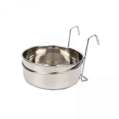 F Fityle 5X Hundenapf, Futterbecken, rutschfest, Katzenfutternapf, Stabiler Wassernapf, Hängenapf für Kleine Hunde, Käfig, Futterspender für Häschen, Katzen, von F Fityle