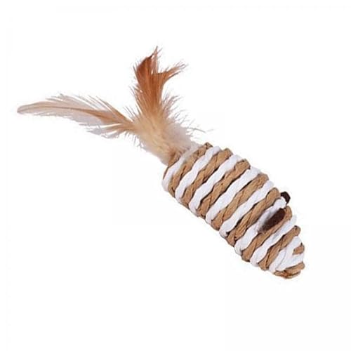 F Fityle 5X Mäuse, Katzenspielzeug, Kleine Mäusegröße, Interessantes Kleintierspielzeug, Haustierspielzeug für Interaktives Spiel, Khaki F Fityle 5X Mäuse, Katzenspielzeug, Kleine Mäusegröße, Interessantes Kleintierspielzeug, Haustierspielzeug für Interaktives Spiel, Khaki von F Fityle