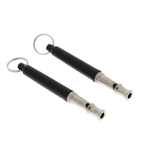 F Fityle 5x2 Stücke Haustier Hund Ultraschall Training Pfeifen Bellen Abschreckung Anruf Pfeife Schwarz, Schwarz, 5 STK. F Fityle 5x2 Stücke Haustier Hund Ultraschall Training Pfeifen Bellen Abschreckung Anruf Pfeife Schwarz, Schwarz, 5 STK. von F Fityle
