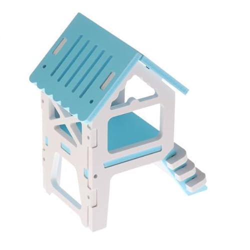 F Fityle 5xHouse Loft Käfig Übung Spielzeug für Hamster Igel Maus Meerschweinchen Blau, Blau, 5 STK. F Fityle 5xHouse Loft Käfig Übung Spielzeug für Hamster Igel Maus Meerschweinchen Blau, Blau, 5 STK. von F Fityle