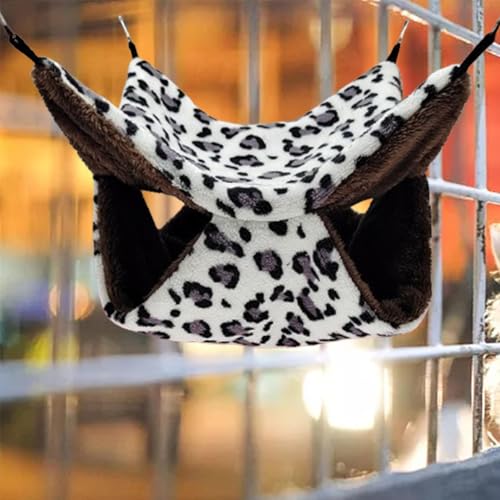 F Fityle 6X Hängematte für Kleintiere, Hängehausnest für Chinchillas, Etagenbett Hängematte für Kurzkopfgleitbeutler, Käfigzubehör für Papageien F Fityle 6X Hängematte für Kleintiere, Hängehausnest für Chinchillas, Etagenbett Hängematte für Kurzkopfgleitbeutler, Käfigzubehör für Papageien von F Fityle
