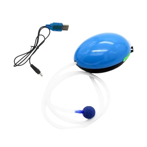 F Fityle Air Lerator Pumpenfischereizubehör, mini tragbarer Bubbler -Belüftungsbelästigung für Fischereiaquariumluftpumpe Außenleichte Teiche, von F Fityle