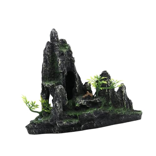F Fityle Aquarium-Dekor, hängender Kunststein, Landschaftsstein, Kunstharz, Stein für Aquarien, Schildkröten, Betta, Style A F Fityle Aquarium-Dekor, hängender Kunststein, Landschaftsstein, Kunstharz, Stein für Aquarien, Schildkröten, Betta, Style A von F Fityle