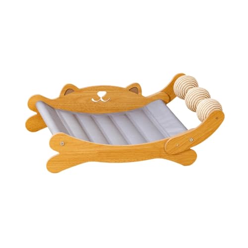 F Fityle Cat Lounge Stuhl Katzenkratzerbett Pappe Ruhende Couch Haustierbett tragbare Lounge -Bett Kratzern für Kaninchen Innenkatzen, mit Kugel F Fityle Cat Lounge Stuhl Katzenkratzerbett Pappe Ruhende Couch Haustierbett tragbare Lounge -Bett Kratzern für Kaninchen Innenkatzen, mit Kugel von F Fityle