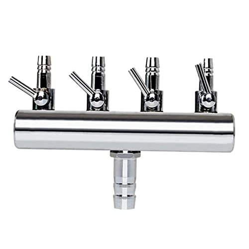 F Fityle Edelstahl-Luftstrom-Splitterhebel-Steuerventil für Aquarien, 4 Weg F Fityle Edelstahl-Luftstrom-Splitterhebel-Steuerventil für Aquarien, 4 Weg von F Fityle