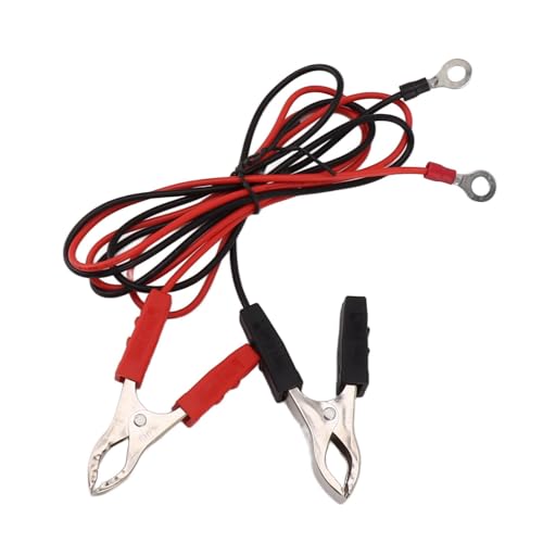 F Fityle Elektrozaun-Drahtanschluss, Elektrozaun-Anschlusskabel mit Krokodilklemme, Kleiner Clip F Fityle Elektrozaun-Drahtanschluss, Elektrozaun-Anschlusskabel mit Krokodilklemme, Kleiner Clip von F Fityle