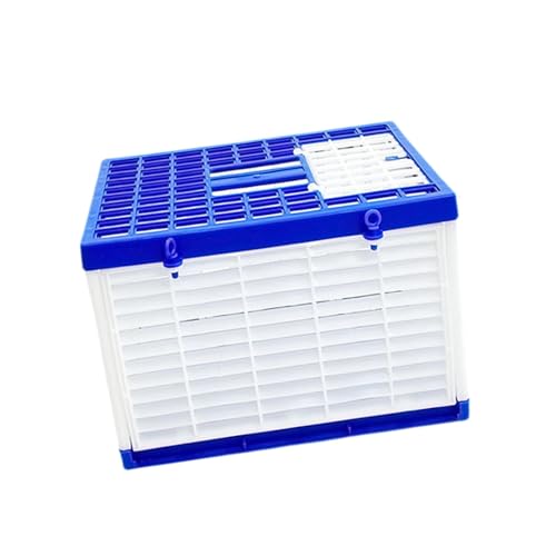 F Fityle Faltbarer Taubenkäfig-Freilassungs-Wettbewerbskoffer, Zubehör, Nistkasten, Vogeltransporter für Zuhause, Bauernhöfe, Gärten, Außenlager, L von F Fityle
