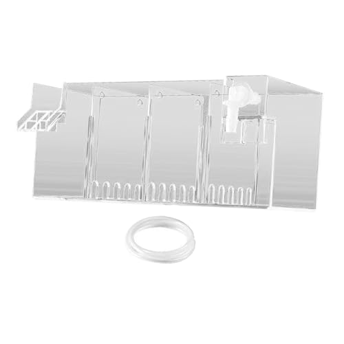 F Fityle Filterschublade für Aquarien, Filterbox für Aquarien, transparente Tropfwasser-Durchflussbox, Filterbox für Aquarien, Filtrationsbox für kleine, Klar 24x10.5x10cm F Fityle Filterschublade für Aquarien, Filterbox für Aquarien, transparente Tropfwasser-Durchflussbox, Filterbox für Aquarien, Filtrationsbox für kleine, Klar 24x10.5x10cm von F Fityle