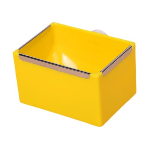 F Fityle Hamster Food Bowl Wasserschale Trinkschale Stall Mehrzweckbasen Fütterungsschale kleine Tierfutter Schüssel für Ratten, Gelb F Fityle Hamster Food Bowl Wasserschale Trinkschale Stall Mehrzweckbasen Fütterungsschale kleine Tierfutter Schüssel für Ratten, Gelb von F Fityle