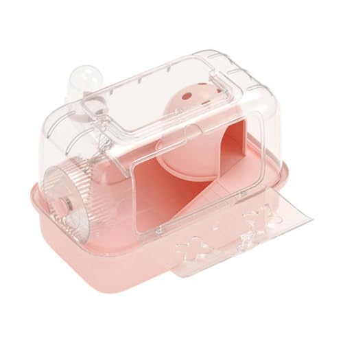 F Fityle Hamster Käfig Kleines Tier Käfig mit Wasserflasche Hamster Lebensraum Übung für kleine Tiere Mäuse Meerschweinchen, Rosa F Fityle Hamster Käfig Kleines Tier Käfig mit Wasserflasche Hamster Lebensraum Übung für kleine Tiere Mäuse Meerschweinchen, Rosa von F Fityle