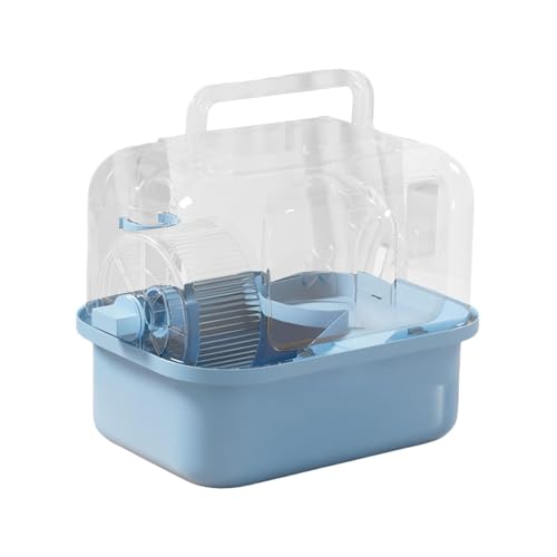 F Fityle Hamster Käfiglebensraumbeatmung mit Wasserflasche Kleiner Tier Käfig für Igel Meerschweinchen Mäuse kleine Tiere, Blau F Fityle Hamster Käfiglebensraumbeatmung mit Wasserflasche Kleiner Tier Käfig für Igel Meerschweinchen Mäuse kleine Tiere, Blau von F Fityle