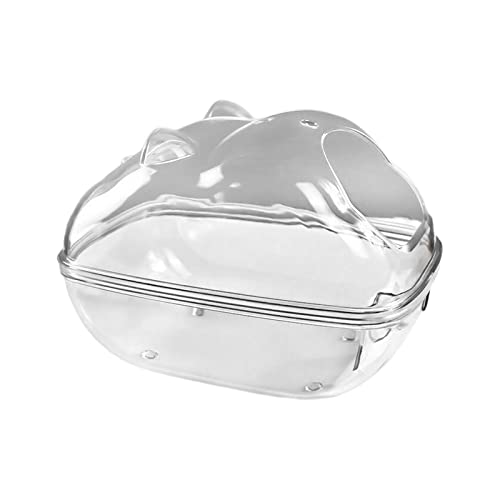 F Fityle Hamster-Sandbad-Toilette, Hamster-Sandbad-Behälter, Haustier-Badehaus, Haustier-Toilette, für Mäuse, Igel, Kleintiere, Chinchilla, Rennmäuse, L 16cmx11cmx11cm F Fityle Hamster-Sandbad-Toilette, Hamster-Sandbad-Behälter, Haustier-Badehaus, Haustier-Toilette, für Mäuse, Igel, Kleintiere, Chinchilla, Rennmäuse, L 16cmx11cmx11cm von F Fityle