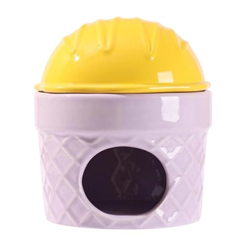 F Fityle -Hamsternest, Hamsterhabitate, Ornament, Kühlhaus, Haustierversteck für Chinchillas, Rennmäuse, Kleintiere, Vögel, Gelb F Fityle -Hamsternest, Hamsterhabitate, Ornament, Kühlhaus, Haustierversteck für Chinchillas, Rennmäuse, Kleintiere, Vögel, Gelb von F Fityle