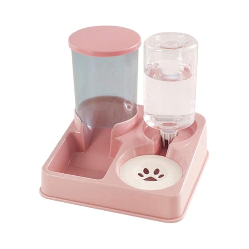 F Fityle Haustier -Feeder und Wasserspender Doppelschüssel -Katzenfutter für Katzenhunde leicht zu reinigen Haustier -Fütterungsstation Automatisches, Rosa F Fityle Haustier -Feeder und Wasserspender Doppelschüssel -Katzenfutter für Katzenhunde leicht zu reinigen Haustier -Fütterungsstation Automatisches, Rosa von F Fityle