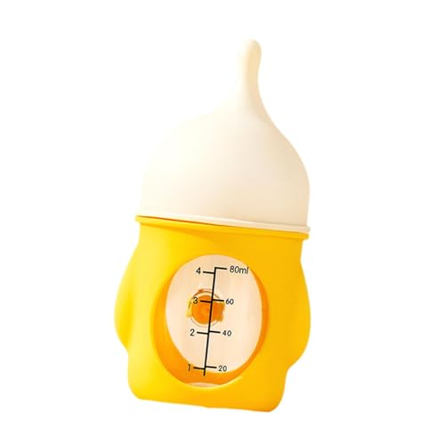 F Fityle Haustier -Fütterungsflasche, 80 ml Anti -Hingseligkeit Wiederverwendbare tragbare Pflegeflasche, Haustierfutterflasche für Heimreisepuppy, Gelb F Fityle Haustier -Fütterungsflasche, 80 ml Anti -Hingseligkeit Wiederverwendbare tragbare Pflegeflasche, Haustierfutterflasche für Heimreisepuppy, Gelb von F Fityle