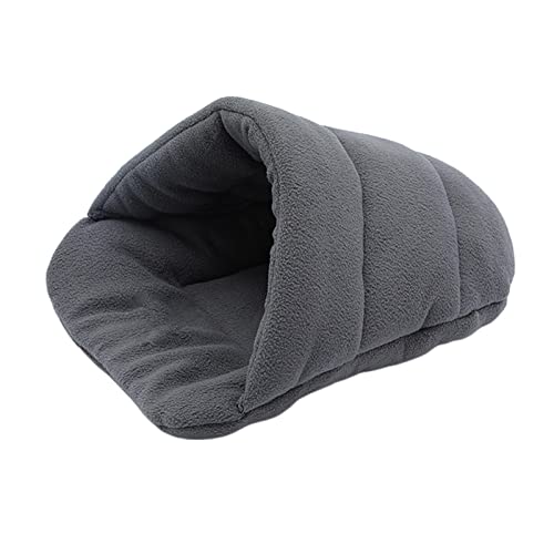 F Fityle Haustier-Hausschuhe, Betten, Sofa, warmes Nest, Schlafsack, Kissen, Welpenmatte, bequemes Versteck, Katzenbett für Hunde, Katzen, Kätzchen, Gross F Fityle Haustier-Hausschuhe, Betten, Sofa, warmes Nest, Schlafsack, Kissen, Welpenmatte, bequemes Versteck, Katzenbett für Hunde, Katzen, Kätzchen, Gross von F Fityle