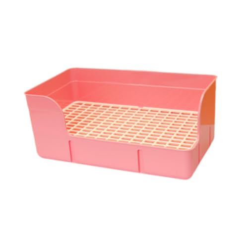 F Fityle Haustier Kaninchenstrauder Käfig, Toilettenbettwäschungsbox Frettchen Meerschweinchen -Töpfchenschale, Kaninchen -Urinal -Tablett Töpfchenzug für, Rosa F Fityle Haustier Kaninchenstrauder Käfig, Toilettenbettwäschungsbox Frettchen Meerschweinchen -Töpfchenschale, Kaninchen -Urinal -Tablett Töpfchenzug für, Rosa von F Fityle
