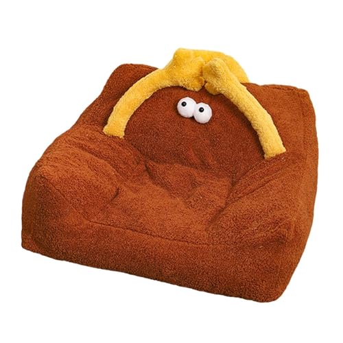F Fityle Haustier-Katzen-Hundebett, Haustierbett, niedliches abnehmbares Haustierzubehör, Katzennest, Haustiersofa, Haustier-Schlafmatte für Katzen, Braun, S F Fityle Haustier-Katzen-Hundebett, Haustierbett, niedliches abnehmbares Haustierzubehör, Katzennest, Haustiersofa, Haustier-Schlafmatte für Katzen, Braun, S von F Fityle