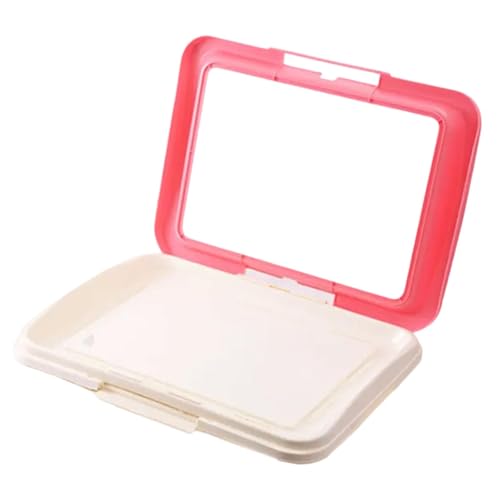 F Fityle Haustier -Toiletten -Training Toilettenpee Pee Tablett Bodenschutz Zug Pad Hund Töpfchen für Welpen kleine, mittlere und große Hunde, Pink 63x49.5x41cm F Fityle Haustier -Toiletten -Training Toilettenpee Pee Tablett Bodenschutz Zug Pad Hund Töpfchen für Welpen kleine, mittlere und große Hunde, Pink 63x49.5x41cm von F Fityle