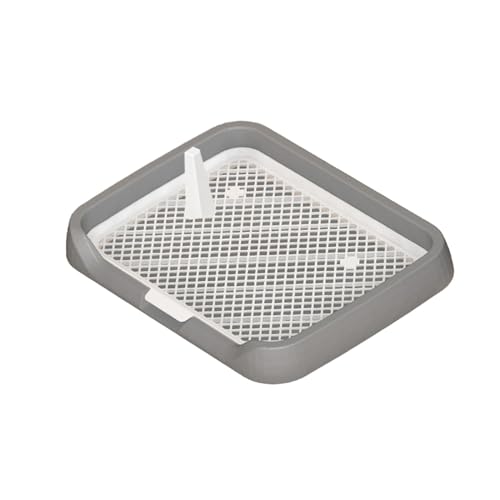 F Fityle Haustier-Trainingspads-Halter, Netzgitter, Haustier-Trainingstoilette, hält Pfoten und Böden sauber, Pee-Pad-Halter für kleine und mittelgroße Hunde, Grau F Fityle Haustier-Trainingspads-Halter, Netzgitter, Haustier-Trainingstoilette, hält Pfoten und Böden sauber, Pee-Pad-Halter für kleine und mittelgroße Hunde, Grau von F Fityle