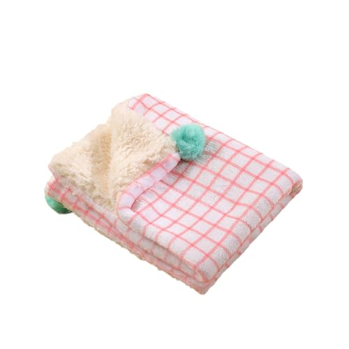 F Fityle Haustierdecke, Haustier-Isomatte, Mehrzweck-Hundebettmatte, Katzen-/Hundekäfigkissen für Hauskatzen und kleine Hunde, Kätzchen, Rosa, L von F Fityle
