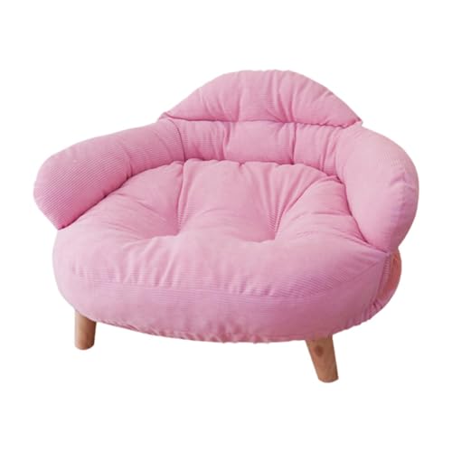 F Fityle Haustiersofa mit Holzbeinen Hundekatzencouch Holzrahmen Haustierliegestuhl für Heimtierbedarf, L F Fityle Haustiersofa mit Holzbeinen Hundekatzencouch Holzrahmen Haustierliegestuhl für Heimtierbedarf, L von F Fityle