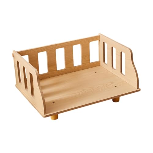 F Fityle Hölzerne Katzenbett Welpe Tierbett Anti Slip Katze Lounge Bett Holz erhöhte Katzenbett Katzenmöbel für kleine Tiere Innenkatzen Katzen, 51x36x22cm F Fityle Hölzerne Katzenbett Welpe Tierbett Anti Slip Katze Lounge Bett Holz erhöhte Katzenbett Katzenmöbel für kleine Tiere Innenkatzen Katzen, 51x36x22cm von F Fityle