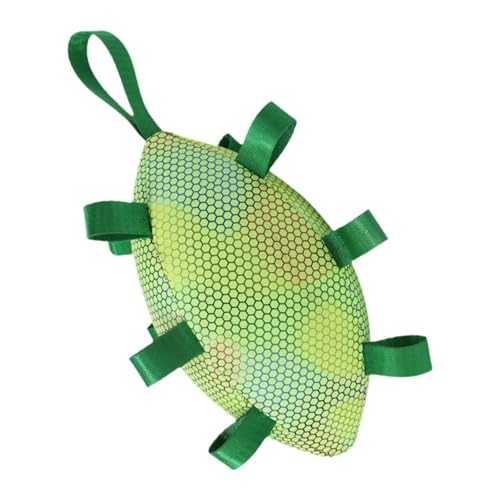 F Fityle Hunde Rugby Football Toy Training mit Griffzubehör tragbare Hund Interaktive Spielzeug Haustiere Molar Interactive for Chasing, Grünes Leuchtend F Fityle Hunde Rugby Football Toy Training mit Griffzubehör tragbare Hund Interaktive Spielzeug Haustiere Molar Interactive for Chasing, Grünes Leuchtend von F Fityle