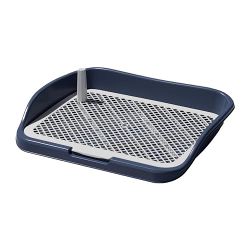 F Fityle Hunde-Toiletten-PIPI-Pad-Halter, langlebig, für den Innenbereich, Hunde-Trainingstoilette, Hunde-Töpfchen-Tablett, Trainings-Pad für den Heimgebrauch, Navy blau F Fityle Hunde-Toiletten-PIPI-Pad-Halter, langlebig, für den Innenbereich, Hunde-Trainingstoilette, Hunde-Töpfchen-Tablett, Trainings-Pad für den Heimgebrauch, Navy blau von F Fityle