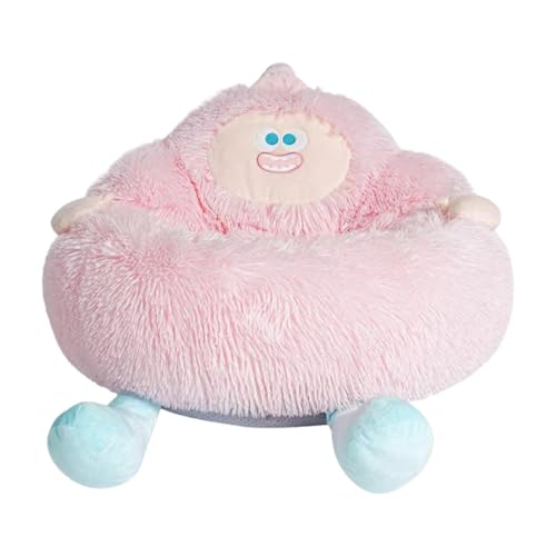 F Fityle Hundebett, Hundesofa, Kätzchenbett, warm, gemütlich, Zwinger, Haustierbedarf, bequemes Schlafbett für Haustiere, Katzenbetten für Hauskatzen, für, Rosa, L F Fityle Hundebett, Hundesofa, Kätzchenbett, warm, gemütlich, Zwinger, Haustierbedarf, bequemes Schlafbett für Haustiere, Katzenbetten für Hauskatzen, für, Rosa, L von F Fityle