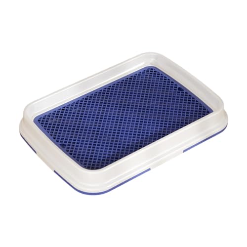 F Fityle Hundeköpfchen Innenhochtöpfchtrad mit Abnehmbarer Spritzwand Haustier Training Toilettenhunde Training Toilette, Blau F Fityle Hundeköpfchen Innenhochtöpfchtrad mit Abnehmbarer Spritzwand Haustier Training Toilettenhunde Training Toilette, Blau von F Fityle