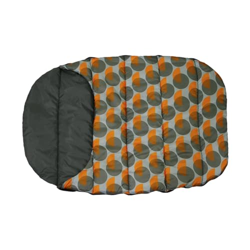 F Fityle Hundeschlafsack mit Aufbewahrungstasche, wasserdichtes Haustierbett, bequemes, warmes, verpackbares Hundebett für Wanderungen, Outdoor-Rucksacktouren, L von F Fityle