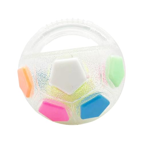 F Fityle Hundespielzeug Fußballhunde Wasserspielzeug, Innen im Freien, für Tug of Wars Interactive Ball für kleine Mudiem Large Breed Training, Transparent F Fityle Hundespielzeug Fußballhunde Wasserspielzeug, Innen im Freien, für Tug of Wars Interactive Ball für kleine Mudiem Large Breed Training, Transparent von F Fityle