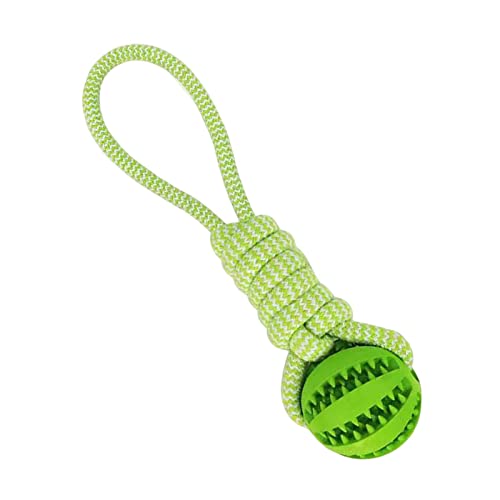 F Fityle Hundespielzeug für den Garten - Strapazierfähiger Ball für kleine und mittelgroße Hunde, Grün von F Fityle