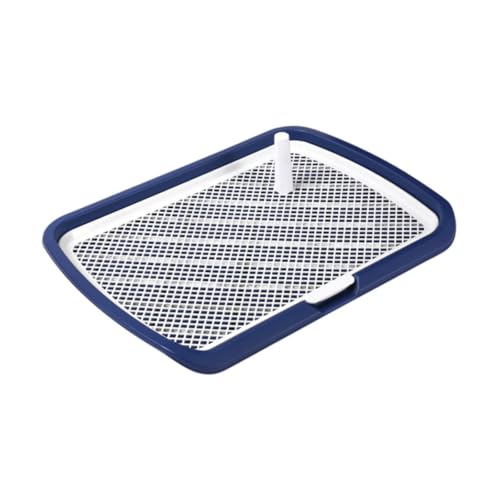 F Fityle Hundetöpfchen-Toilette, Hundetrainingstoilette, Pee-Mesh-Trainingstablett, Töpfchenpfanne, Indoor-PIPI-Pad-Halter für Welpenhunde, Marine F Fityle Hundetöpfchen-Toilette, Hundetrainingstoilette, Pee-Mesh-Trainingstablett, Töpfchenpfanne, Indoor-PIPI-Pad-Halter für Welpenhunde, Marine von F Fityle