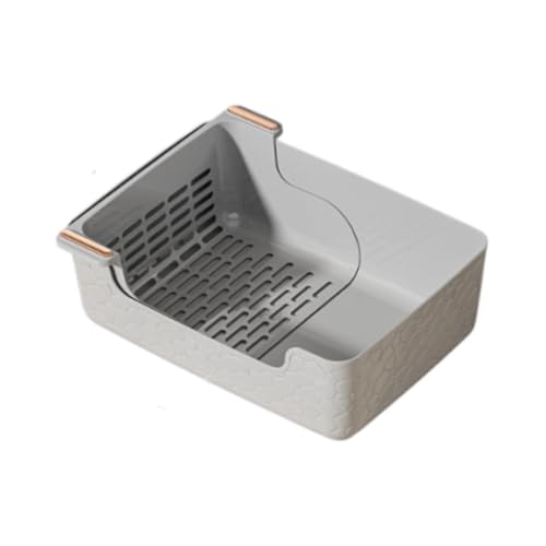 F Fityle Hundetoilette, Trainingsecke, extra groß, tief, pflegeleicht, Haustier-PIPI-Toilette für den Innenbereich, Töpfchenablage für kleine Tiere im, Grau F Fityle Hundetoilette, Trainingsecke, extra groß, tief, pflegeleicht, Haustier-PIPI-Toilette für den Innenbereich, Töpfchenablage für kleine Tiere im, Grau von F Fityle