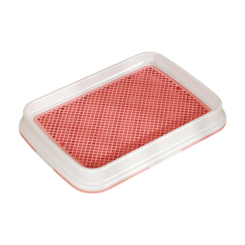 F Fityle Hundetoilette Haustier Training Toilettenhund Katzentoilette mit Schutz Welpe Müll Pfannen Halten Sie die Pfoten trockener Welpen Training, Rosa F Fityle Hundetoilette Haustier Training Toilettenhund Katzentoilette mit Schutz Welpe Müll Pfannen Halten Sie die Pfoten trockener Welpen Training, Rosa von F Fityle