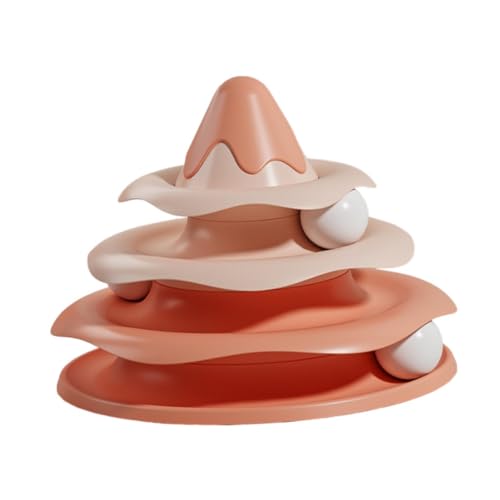 F Fityle Interaktive Katzenspielzeugkatze - -Spielzeugspielzeug braucht leicht Spaß Spielzeugkatze Teaser Toy Cat Roller Ball Spielzeug für Kätzchen zu, Rosa F Fityle Interaktive Katzenspielzeugkatze - -Spielzeugspielzeug braucht leicht Spaß Spielzeugkatze Teaser Toy Cat Roller Ball Spielzeug für Kätzchen zu, Rosa von F Fityle