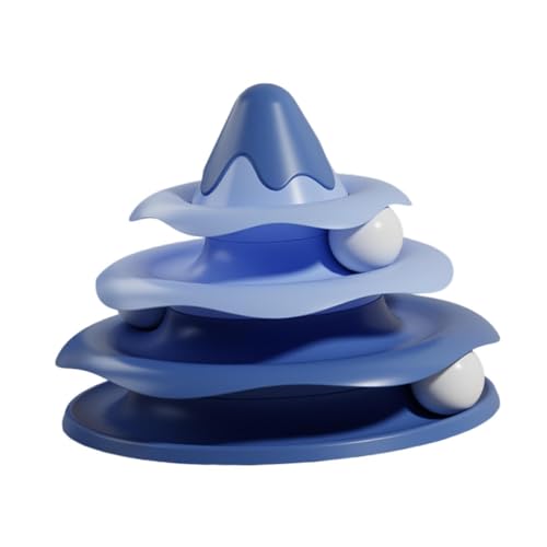 F Fityle Interaktive Katzenspielzeugkatze - -Spielzeugspielzeug braucht leicht Spaß Spielzeugkatze Teaser Toy Cat Roller Ball Spielzeug für Kätzchen zu, Tiefes Blau F Fityle Interaktive Katzenspielzeugkatze - -Spielzeugspielzeug braucht leicht Spaß Spielzeugkatze Teaser Toy Cat Roller Ball Spielzeug für Kätzchen zu, Tiefes Blau von F Fityle