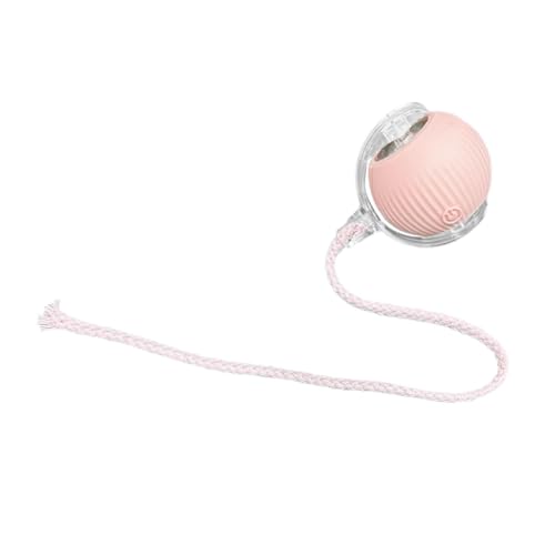 F Fityle Interaktiver Katzenspielzeugball, Rollender Ball, Intelligenter, Leichter, Tragbarer Elektrischer Hundeball, Beweglicher Ball für Erwachsene, Kätzchen, Rosa F Fityle Interaktiver Katzenspielzeugball, Rollender Ball, Intelligenter, Leichter, Tragbarer Elektrischer Hundeball, Beweglicher Ball für Erwachsene, Kätzchen, Rosa von F Fityle