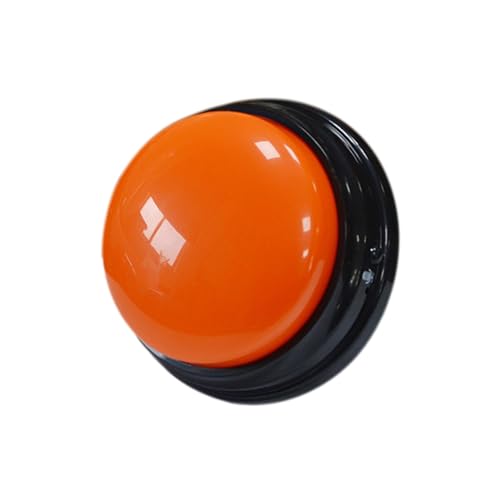F Fityle Interaktives Spielzeug für Haustiere, Phonograph, Antwortsummer, Welpen, Kätzchen, Hunde, Katzen, Quietschen, Wiedergabe, Aufnahme, Ton, Knopf, Orange F Fityle Interaktives Spielzeug für Haustiere, Phonograph, Antwortsummer, Welpen, Kätzchen, Hunde, Katzen, Quietschen, Wiedergabe, Aufnahme, Ton, Knopf, Orange von F Fityle
