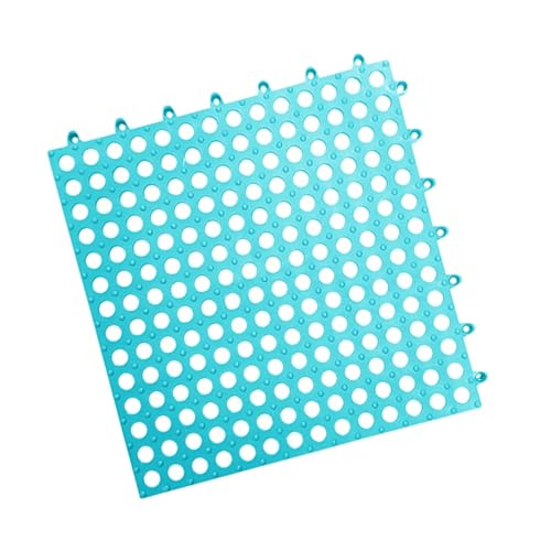 F Fityle Kaninchenfüße Pad Hamster Bettwäsche Einlagen Wiederverwendbare Leckwasser Design Käfige Einlage Meerschweinchen Laufstall Matte Kleintierkäfig Matte, Blau von F Fityle