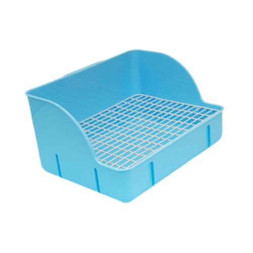 F Fityle Kaninchenstreu Pfanne, Eckstreupfanne, Pee Pfanne, Töpfchenzug, Ecktoilettenbox für Frettchen Ratten Chinchillas Hamster, Blau F Fityle Kaninchenstreu Pfanne, Eckstreupfanne, Pee Pfanne, Töpfchenzug, Ecktoilettenbox für Frettchen Ratten Chinchillas Hamster, Blau von F Fityle